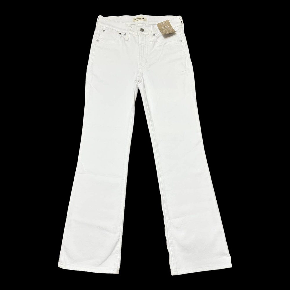 Madewell | NWT Kick Out Crop Jeans Size 24 - Picture 3 of 9